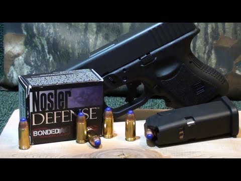 NOSLER DEFENSE 9mm 124gr +P Short Barrel Ballistic Gel Test