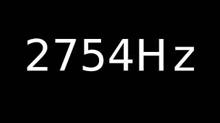 Speaker Sound Test 2754Hz