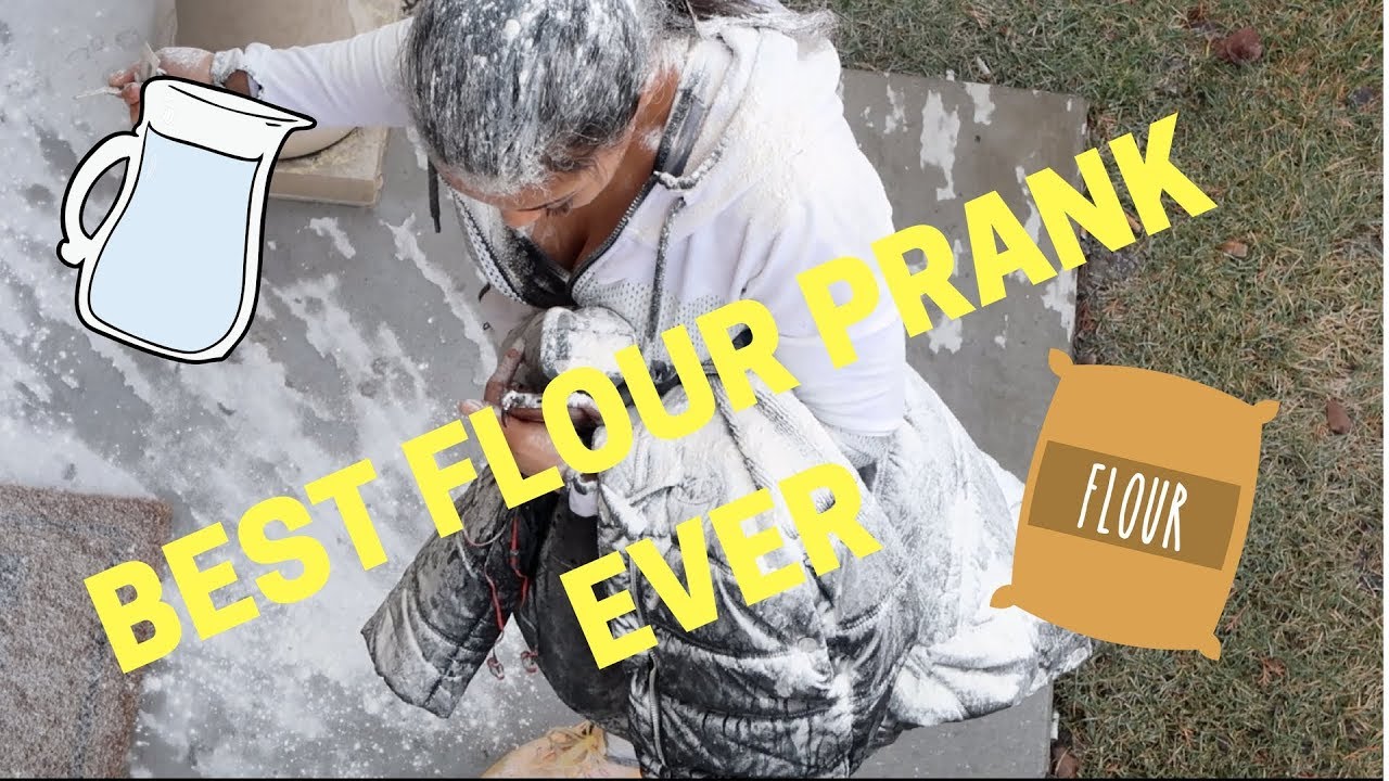 BEST FLOUR PRANK EVER! YouTube