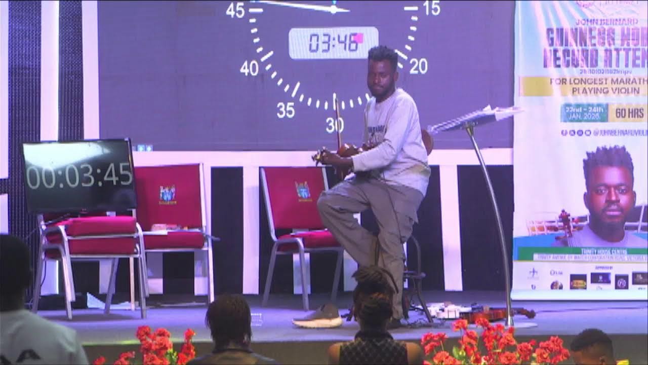 John Bernard Guinness world Record Attempt