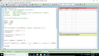 30. Solução do exercício 5 - Curso de Lógica de Programação com VISUAL G