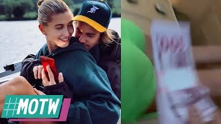 Justin Bieber SMACKS Hailey’s Butt With A Wad Of Kylie Jenner Cash! | MOTW