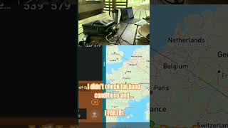 I tried to activate POTA site in the midst of solar storm and failed! #cw #pota #qrp