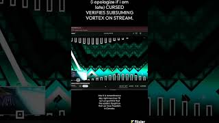 @cursed6125  BEATS IT (SUBSUMING VORTEX ON STREAM)  #trending #geometrydash #gdupdate #foryou #gd