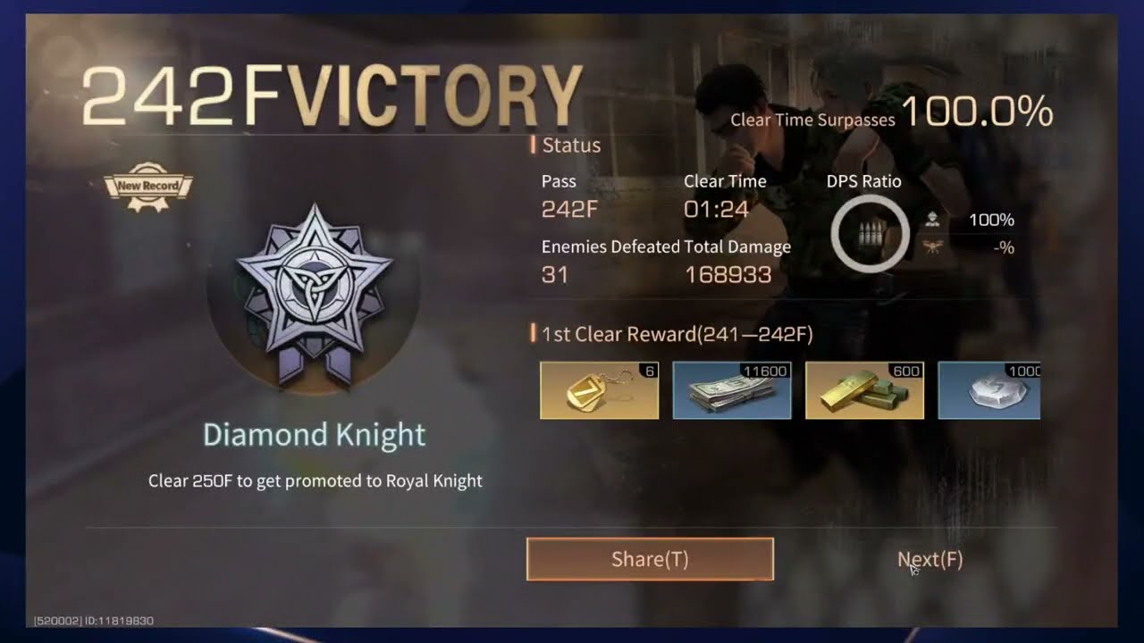 DEATH HIGH SEASON 24 FLOOR 242 245 247 250