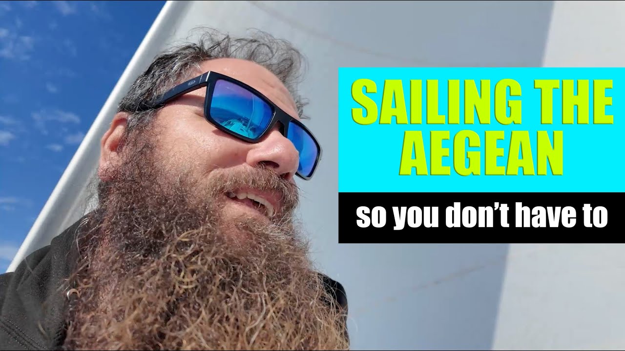 We sail the Ionian so you don't have to. Sailing Nydri to Petalas Goat episode 61
