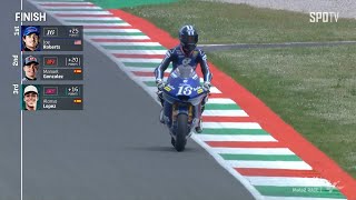 [MotoGP™] Italian GP - Moto2 LAST LAP & Interview & Podium