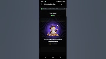 Hamster daily combo #anime #binance #nft #earnmoneyonline #bitcoin #art  #music #crypto #games