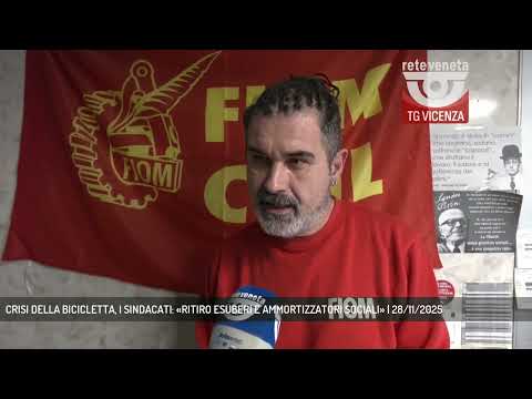 CRISI DELLA BICICLETTA, I SINDACATI: «RITIRO ESUBERI E AMMORTIZZATORI SOCIALI» | 28/11/2025