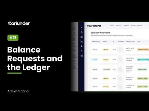 Video: Balance requests and the ledger