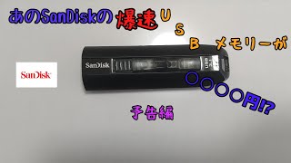 あのSanDisk製のUSBメモリが○○○○円??SanDisk ExtremeGo のレビュー【予告編】