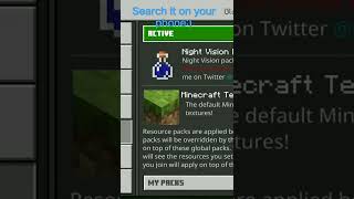 night vision pack that I use #Minecraft screenshot 4