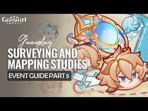 Surveying & Mapping Studies Event Guide Day 5 | 3000 High Score Calibration | Genshin Impact Luna VI