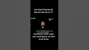 Iron Chef EduProtocol part 1. Check the playlist for thr full tutorial coming hourly or head to YT.
