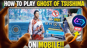 🚀 How To Play Ghost of Tsushima on Mobile!!! | Gamehub Lite V4 Full Setup & Best Settings + Gameplay