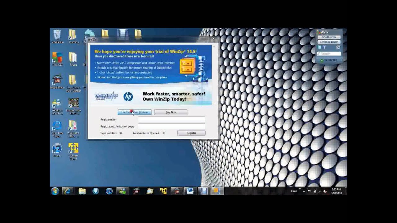 How to Extract using Winzip YouTube