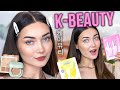I BOUGHT THE BEST VIRAL K BEAUTY PRODUCTS! SKINCARE & MAKEUP! AD
