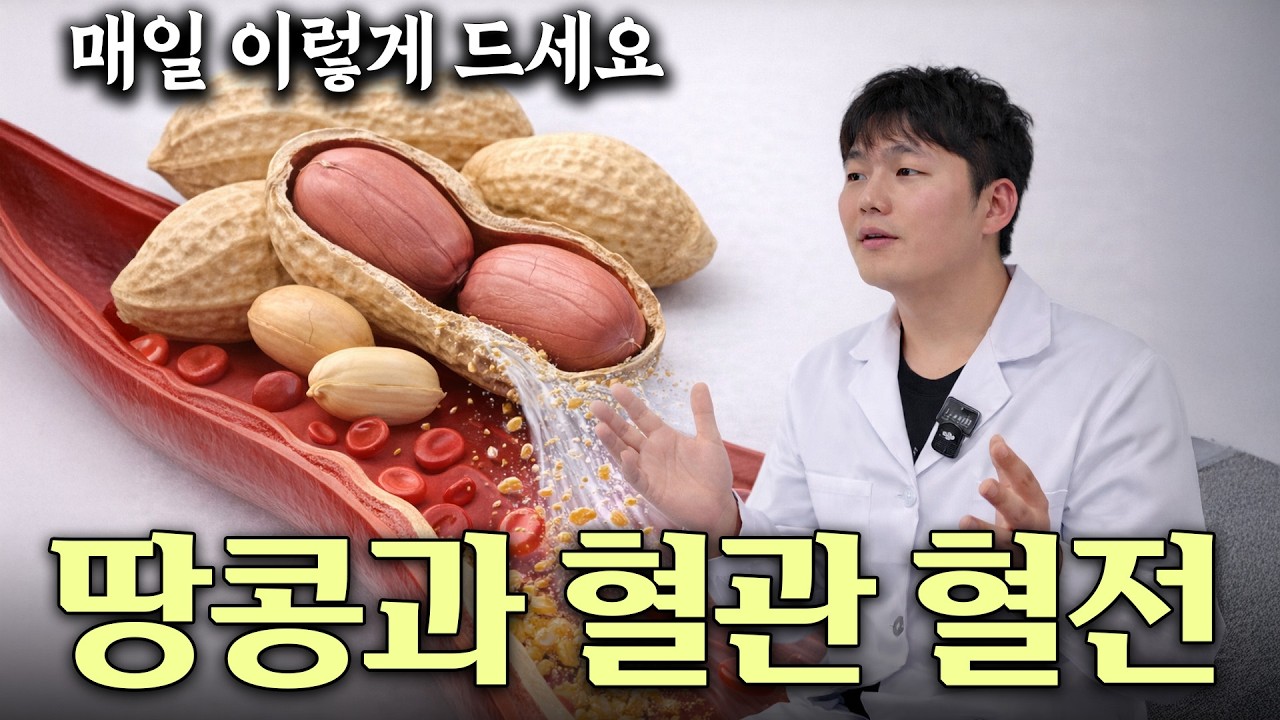 큰돈 쓰지 말고 땅콩 매일 '이렇게' 드세요 놀라운 변화 5가지 심장·두뇌 건강 지키는 슈퍼푸드 땅콩 효능 총정리 땅콩 속 숨겨진 영양소와 건강 효과 땅콩 하루 한 줌 혈관 치매