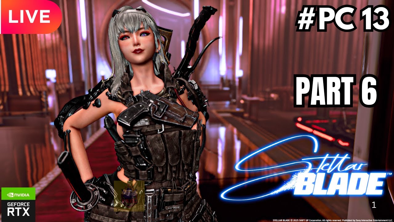 Surviving Stellar Blade Lvl 1 No Weapon/Armor Upgrade Run In Mann Suit MODS Part 6 Hard