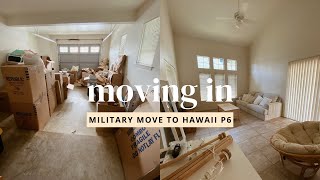 MILITARY MOVE TO HAWAII DURING COVID PART 6: MOVING IN (HHG DROPOFF)