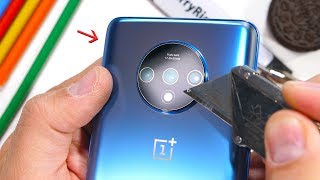 OnePlus 7T Durability Test! - A Big Camera Hole is a Bad idea.