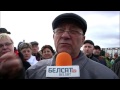 Пінск. Пратэсты. Дзядзька задае пытанні, на якія ўлада не мае адказаў | Декрет № 3. Протест в Пинске