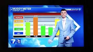 New meteorologist Ryan Marando weather update for Dayton,Ohio whio t.v.