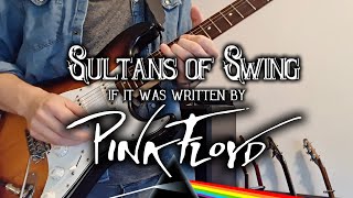 PDF Sample Sultans of Swing solo, if it were written by Pink Floyd guitar tab & chords by Laszlo Buring.