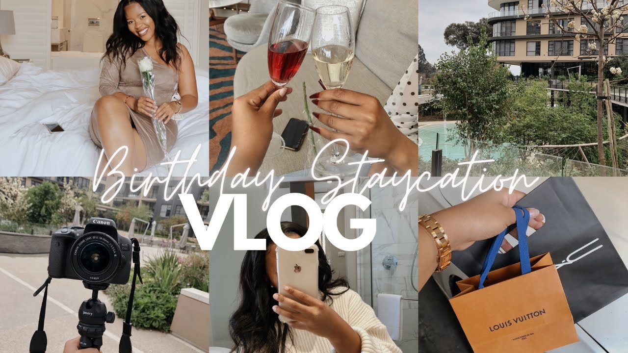 VLOG: Staycation at the Houghton Hotel, getting my first ever wig installation, girls trip.