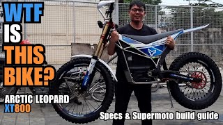 ARCTIC LEOPARD XT800 - Crazy ELECTRIC DIRTBIKE from CHINA!!