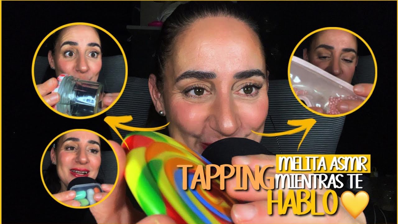 ASMR Tapping susurró muy cerca 🎙️🎤🎙️