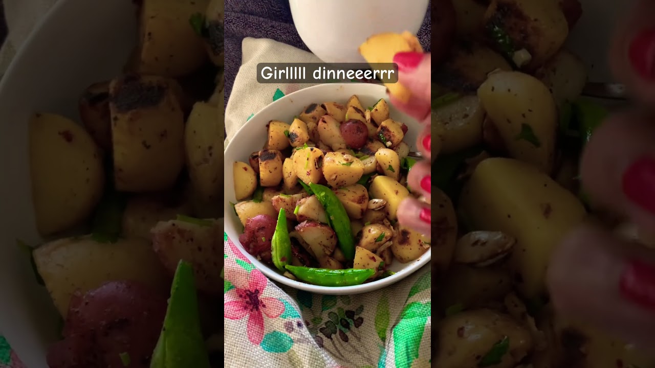 Potatoes and tea should count as dinner