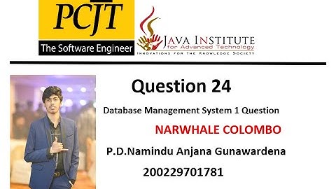 Data Base Task 24 | Search for Data by Sub Query and Join| 1st Year | Java Institute| Namindu Anjana