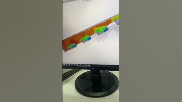 Duct air flow simulation in solidworks subscribe for more videos #solidworks #autocad #3d