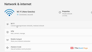 Change Network from Private to Public in Windows 11