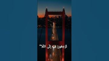 وَاتَّقُوا يَوْمًا تُرْجَعُونَ فِيهِ إِلَى اللَّهِ ۖ ❤ #اكسبلور #تلاوه_خاشعه_وراحه_نفسيه