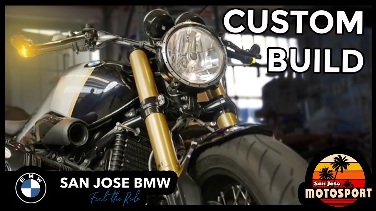 San Jose BMW | Custom BMW Motorrad RnineT Build "Chuck's Bike" - YouTube