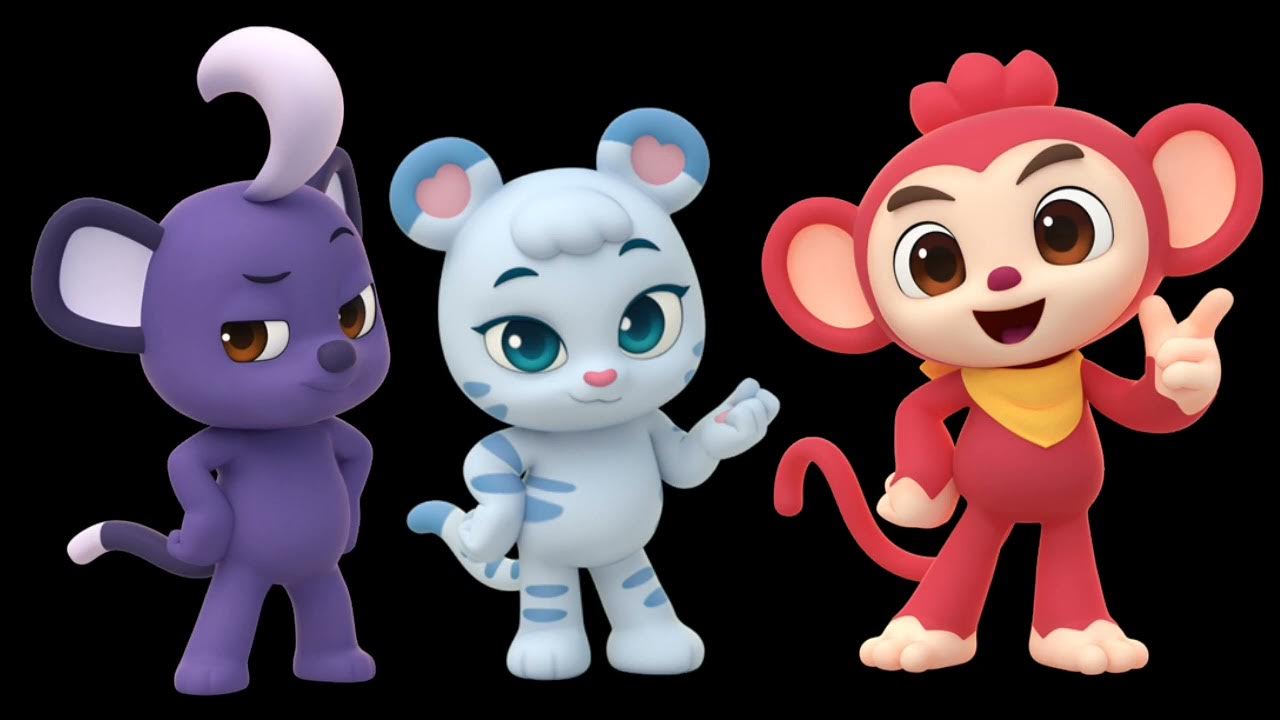 Pinkfong Wonderstar Bad Apple (Billi, Sasha and Poki) YouTube