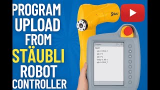 Staubli Robot Suite | How to Upload Program from Robot Controller screenshot 1