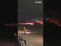 Российский самолет Superjet загорелся при посадке в Анталье #shorts