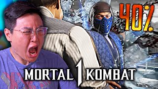 EPIC 40% DAMAGE SUB-ZERO COMBOS!! (Mortal Kombat 1 Stress Test)