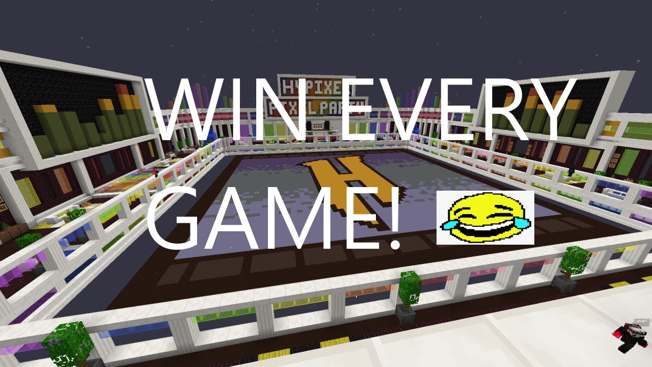 Hypixel Pixel Party best strategy WIN EVERY GAME!