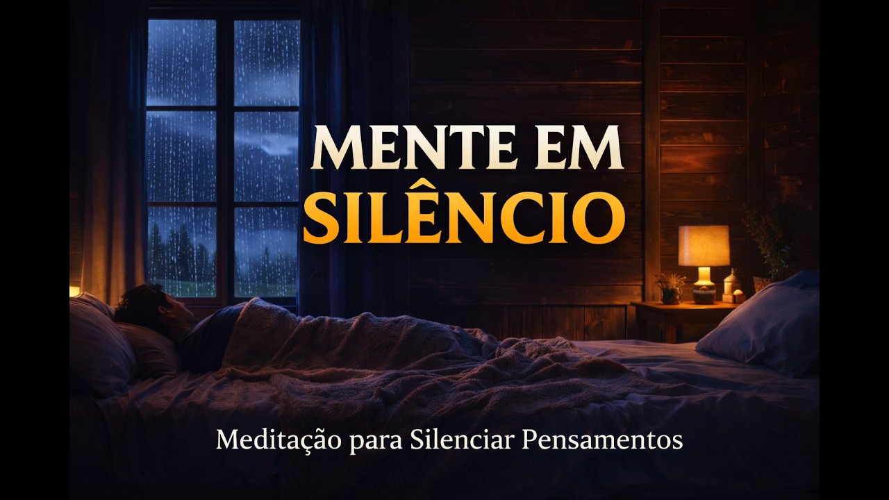 APENAS SOM. 🌙 Meditação para Silenciar Pensamentos e Dormir em Paz