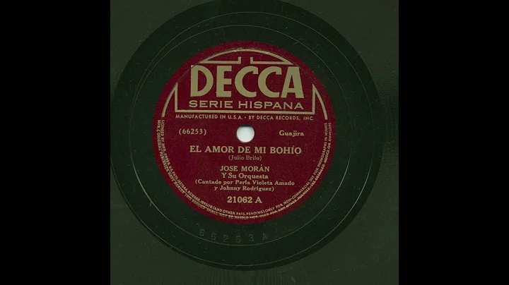 Jose Morn  - El Amor De Mi Boho - Decca 21062A