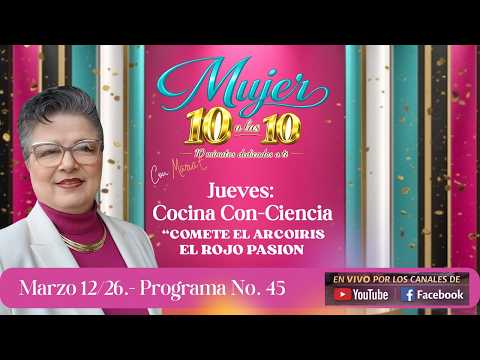 Programa 45   Jueves de Cocina Con ciencia