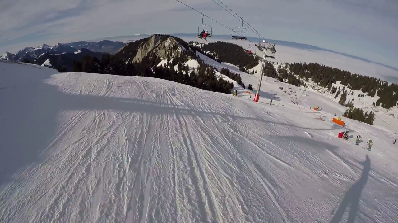 ski thollon les memises, fevrier 2016