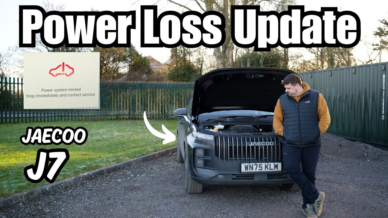 Обновление информации о проблеме с питанием Jaecoo J7 2025 года (4K).