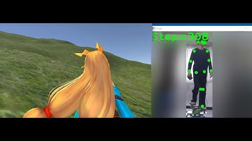 VR Hiking using Oculus Rift S and Pose Net