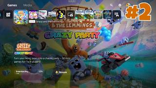 Grizzy & the Lemmings: Crazy Party PS5 Gameplay! 4-Player! Part 2!