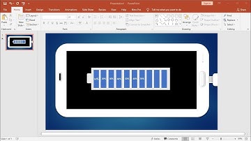 PowerPoint Training |How to Make a Full Battery Charging Animation in PowerPoint